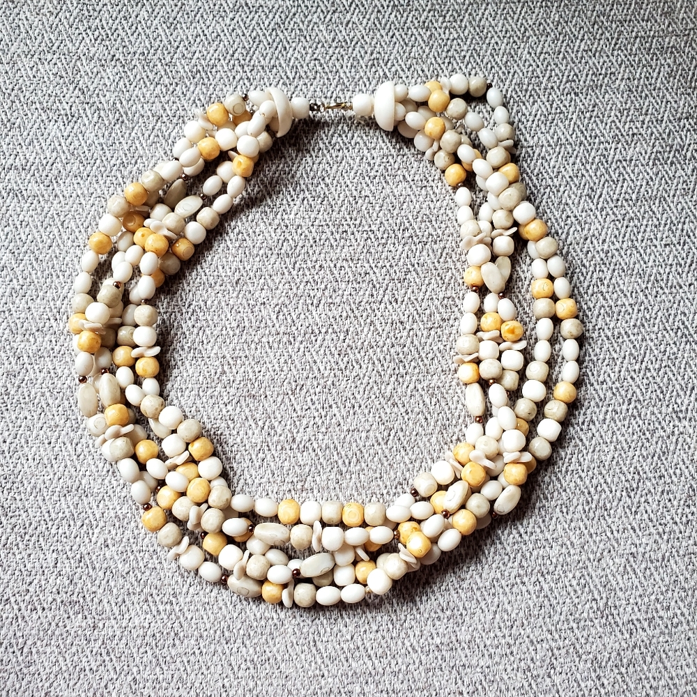Necklace Natural Beads 18 Inch